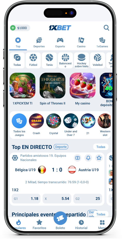 1xBet App 2025: Descarga la Última Versión para Android & iOS
