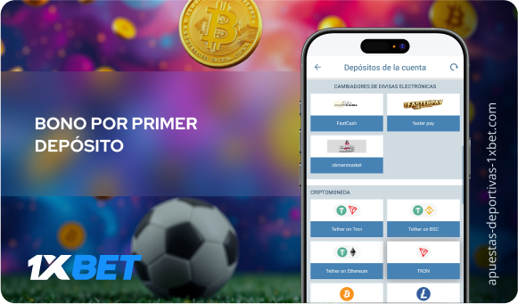 Bono por primer depósito - Apuestas Deportivas 1xbet