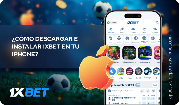 ¿Cómo descargar e instalar 1xBet en tu iPhone? - Apuestas Deportivas 1xbet