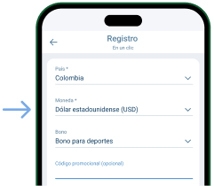 Selecciona tu moneda - Apuestas Deportivas 1xbet