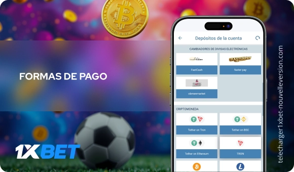 Formas de pago - Apuestas Deportivas 1xbet